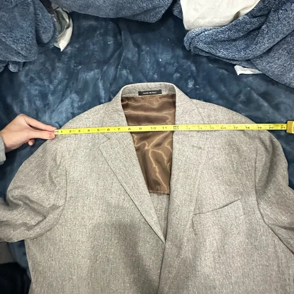 Saks Fifth Avenue Light Gray Blazer